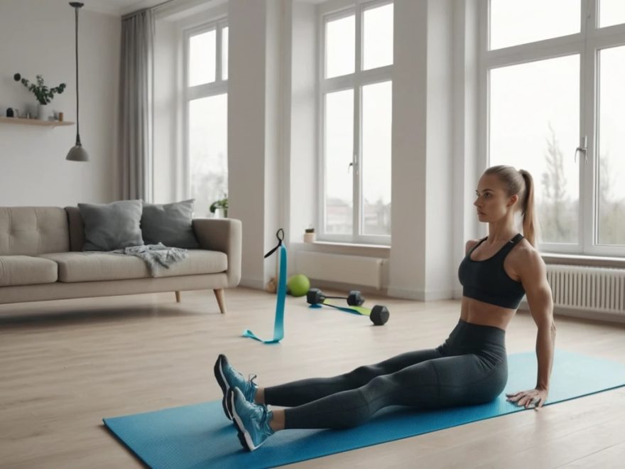 Как тренироваться с минимальным оборудованием дома